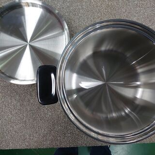 ビタクラフト(VitaCraft) 未使用 両手鍋 5.5L 深型 ウルトラ 9205【愛