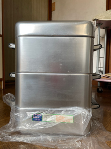 (受付終了)蒸し器、新品&未使用