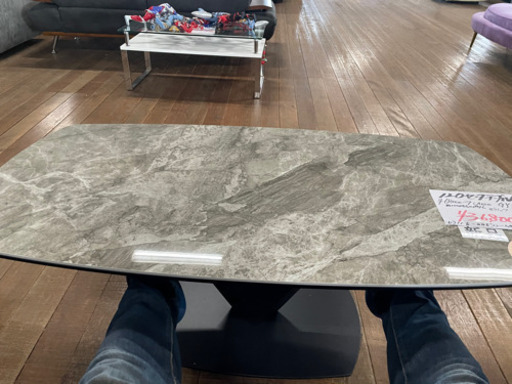セラミック！センターテーブル！7万円くらいします