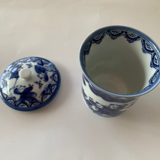 🉐ステンレスマグ　蓋付き湯飲み　の画像