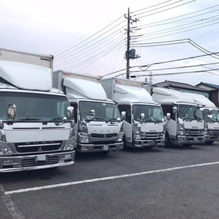 トラック2t、4t、10tドライバー募集中！アットホームな職場環境！【資格取得支援制度有り、入社祝金有り】の画像