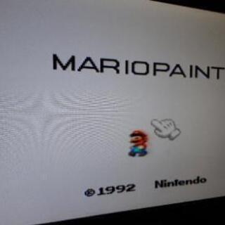 コロナ渦の中懐かしいゲームはいかがででしょう『マリオペイント』の画像