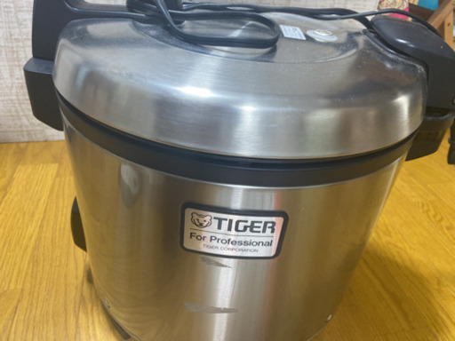 見てからの判断も今なら-1000円OFF✨TIGER 業務用炊飯ジャー2升炊き