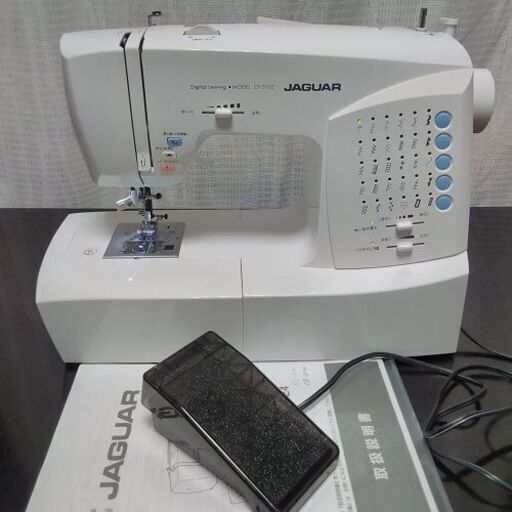 ミシン　JAGUAR CF-3102 白（本体のみ）