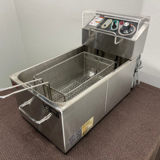 マルゼン/Maruzen 業務用 電気ミニフライヤー 8L 揚げ物 飲食店 MEF-M8FT