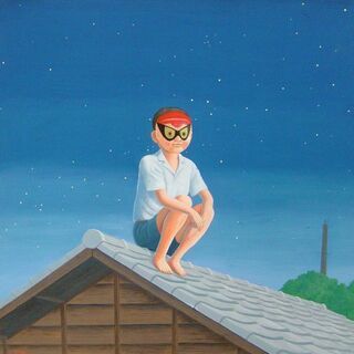 昭和30年代セルロイド「まぼろし探偵」お面★桑田次郎の初期の代表作●昭和レトロ◆当時の未使用デッドストックを発掘・美品◎の画像