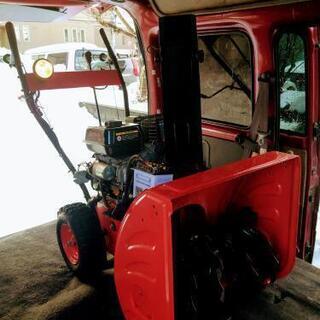 お買い上げありがとうございました！ハイガー 除雪機 セル1発始動...