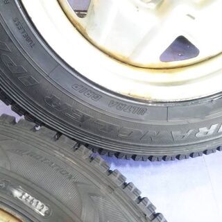 冬 ジムニー純正【富山】ジムニー スズキ純正 グッドイヤー 日本製 スタッドレス 175/80R16 中古 4本 16インチ ラングラー IP/Nの画像