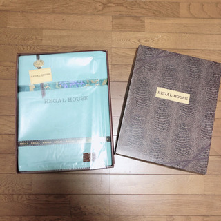 【引渡し済】新品　REGAL 綿毛布