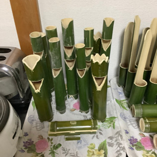 竹細工一輪挿し