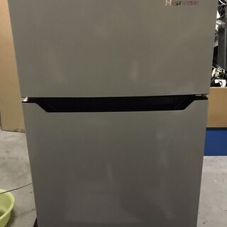 Hisense ハイセンス 2ドア 冷凍冷蔵庫 93L HR-B...