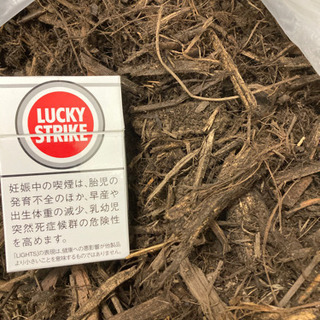 バークチップを差し上げます。