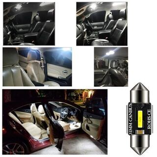 超明るいLEDルームランプ◎T10×31mm 1個【未使用】の画像