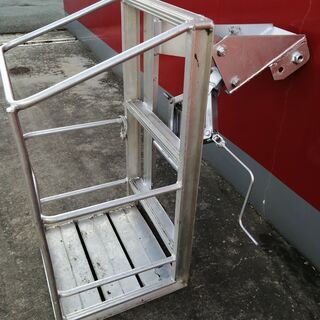 アルミ製　ユニック用　高所作業　ゴンドラ　かご　造園・選定・電気・看板・塗装など高所作業用　　　の画像