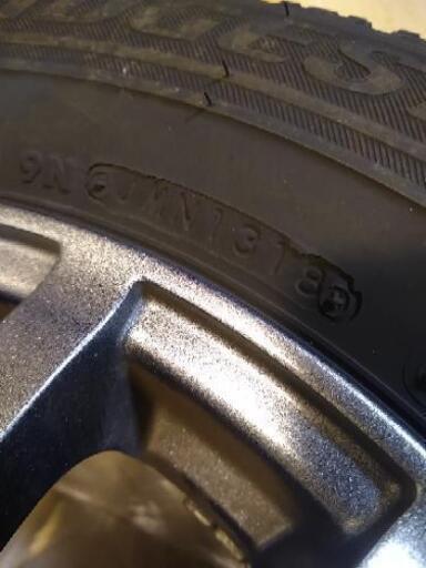 スタッドレスタイヤホイール付き　ブリジストンBLIZZAK　195/65R15