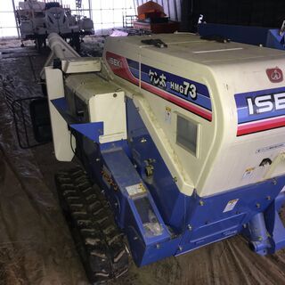 【値下げしました】岩手発　イセキ　ハーベスター　脱穀機　HMG-73　ガソリン・リコイルの画像