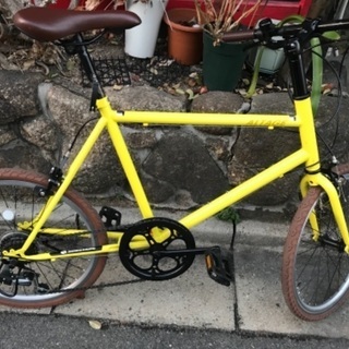 【商談中】ミニベロ　自転車　20インチ　シマノ7段変速の画像