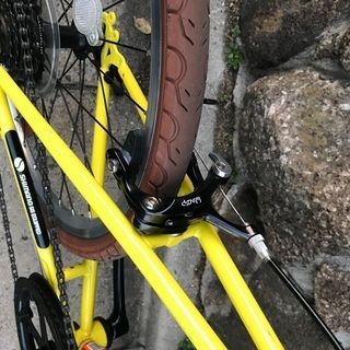 【商談中】ミニベロ　自転車　20インチ　シマノ7段変速の画像