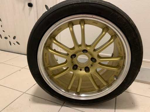 ピアホイールとポテンザRE71RSタイヤ　今週即決値下げ可