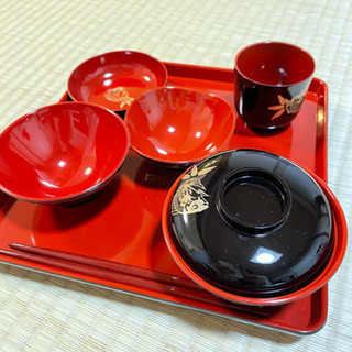 お食い初め食器7点セットの画像