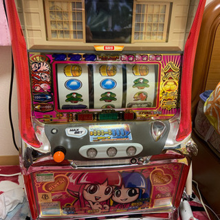 昔のスロットの機械です。