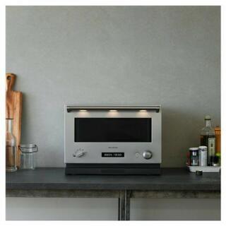 【バルミューダ ザ レンジ】人気のカラー★ステンレス　オーブンレンジ　フラット庫の画像