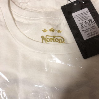 Norton ノートン　白Ｔシャツ　サイズＬ　定価5280円