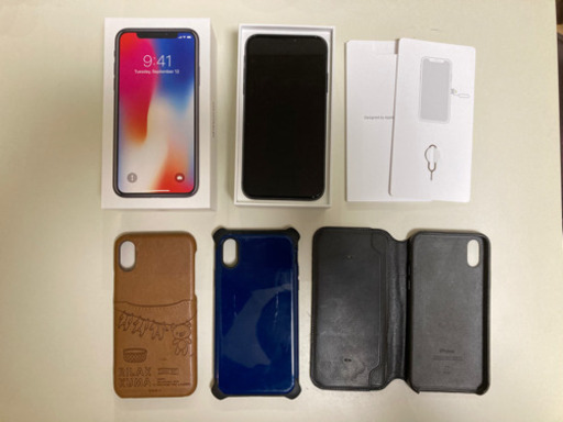 iPhone X 256GB SIMロック解除済【値下げしました】