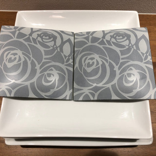 四角皿★9枚セットの画像