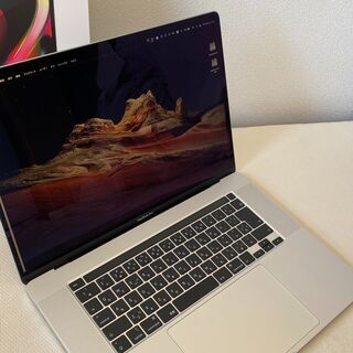 【ネット決済・配送可】Macbook Pro 16インチ i7(6コア)/16GB/512GB MVVJ2J/Aの画像