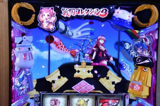 【美品】★戦国コレクション3／KR★KPE★名機★戦コレ★動作良好★美品★実機★パチスロ★スロット★