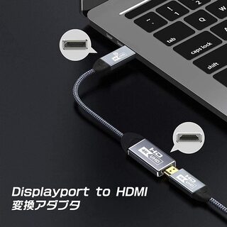 【新品・未使用】Displayport HDMI 変換アダプタの画像