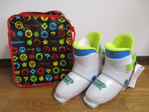 【新品２万円弱】スキー3点セット 116cm (Hart Frozen J)ジュニアスキー ビンディング(LOOK)ブーツ21cm(H
