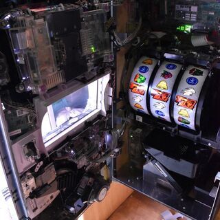 【名機】★パチスロ宇宙戦艦ヤマト2199／ZX★サミー★人気アニメ★美品★実機★パチスロ★スロット★の画像