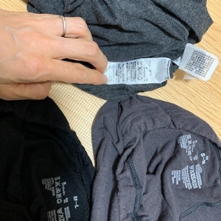 マタニティ　レギンス　3枚セット　無印良品の画像