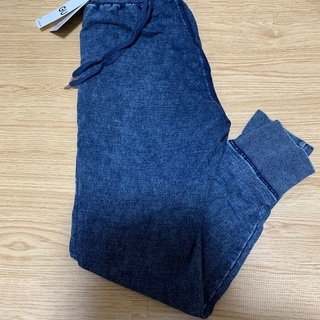 パンツ　デニム　スウェットイージーパンツ　GU