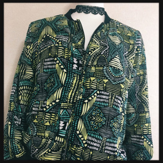 ご購入者様決定[BsK♥Bershka]エスニック柄 サイケ レ...