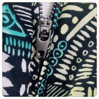 ご購入者様決定[BsK♥Bershka]エスニック柄 サイケ レトロ ジャンパー ブルゾンの画像