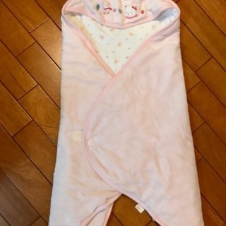 値下げ☆ おくるみ　ピンクの画像
