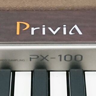 J0001　電子ピアノ　カシオ　プリヴィア　PX-100 　簡易イス付き   中古　美品レベルの画像