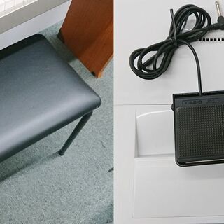 J0001　電子ピアノ　カシオ　プリヴィア　PX-100 　簡易イス付き   中古　美品レベルの画像