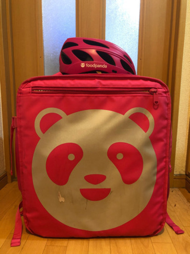 デリバリーBAG +ヘルメット