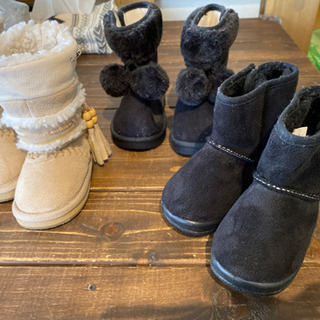 【美品】3足で300円‼︎ 13-14センチ　ブーツ　靴　ベビー...
