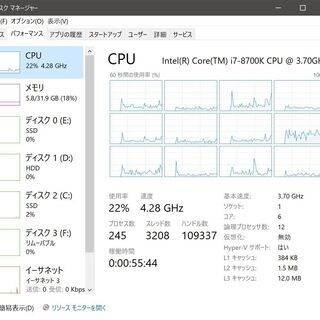 【他サイトにて成約】i7-8700K 3.7GHz ハイエンドＣＰＵ