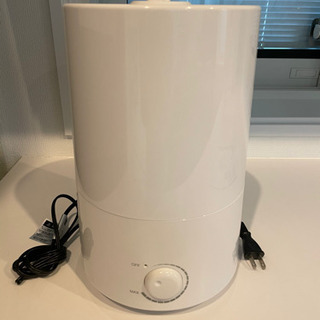 超音波加湿器 ホワイト 