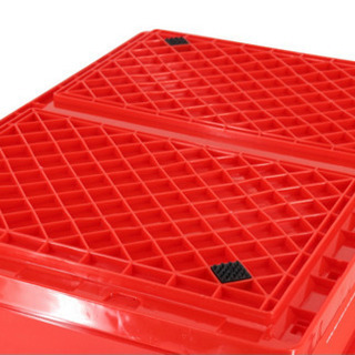 VALINO 折り畳みコンテナBOX RED 48Lの画像