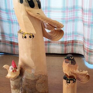 鷹ぽっぽ、こけし、だるま雛？民芸品一式