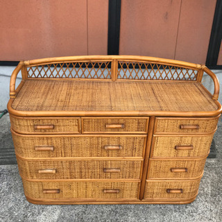 籐家具です。
