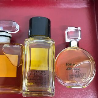 店頭販売済　🎍～新春セール～🎍❣❣CHANEL　香水　3点セット　シャネル　No 5　CHANCE❣❣の画像