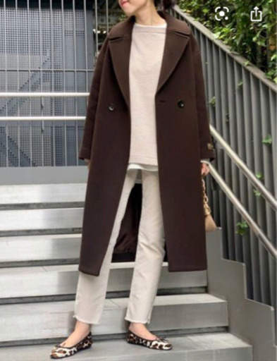 ◆今季美品◆Spick & Span MANTECOビッグカラーコート◆